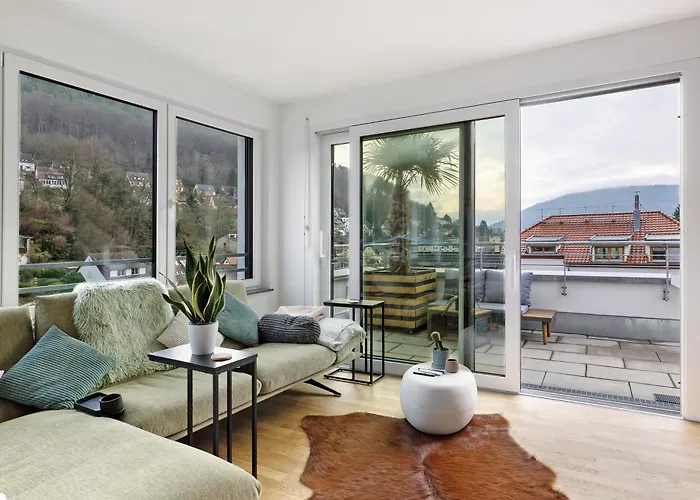 Luxus-penthouse Vakantiehuis Heidelberg